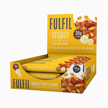 Fulfil protein bars Chocolate Peanut & Caramel Box - megapump